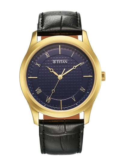 Titan Karishma Round Blue Dial Analog Watch - NS1823YL02