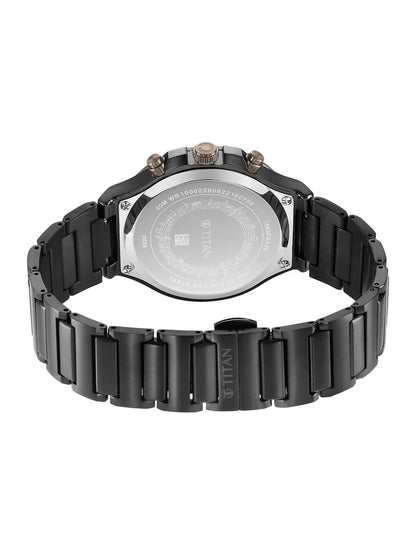 Titan Round Grey Dial Analog Watch - NS1883KM01