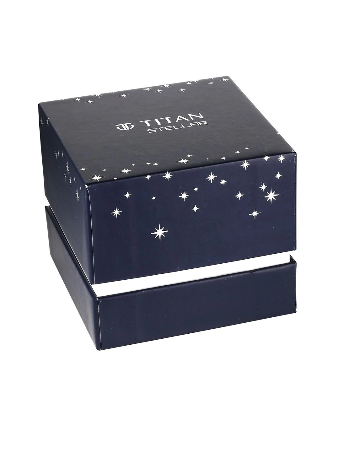 Titan Stellar Multifunction Analog With Blue Dial Watch - NT10012NM01