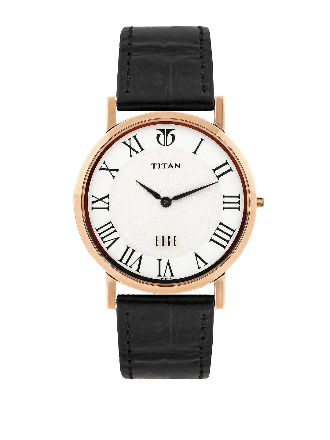 Titan Edge Quartz Analog With White Dial Watch - NT1595WL01