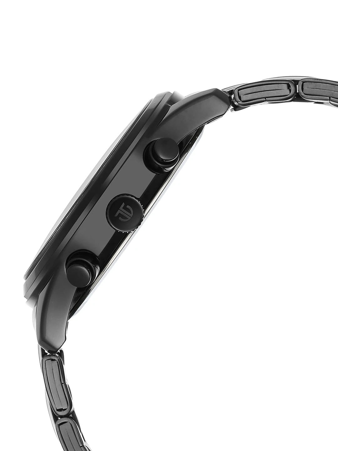 Titan Multifunction Analog With Black Dial Watch - NT1805KM06
