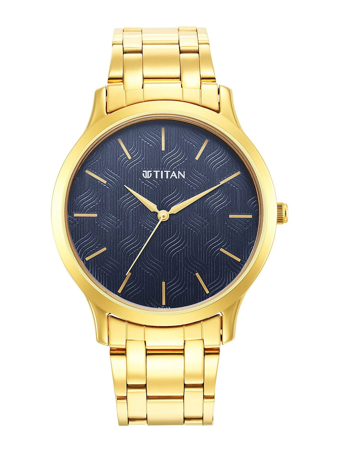 Titan Karishma Quartz Analog With Blue Dial Watch - NT1825YM05