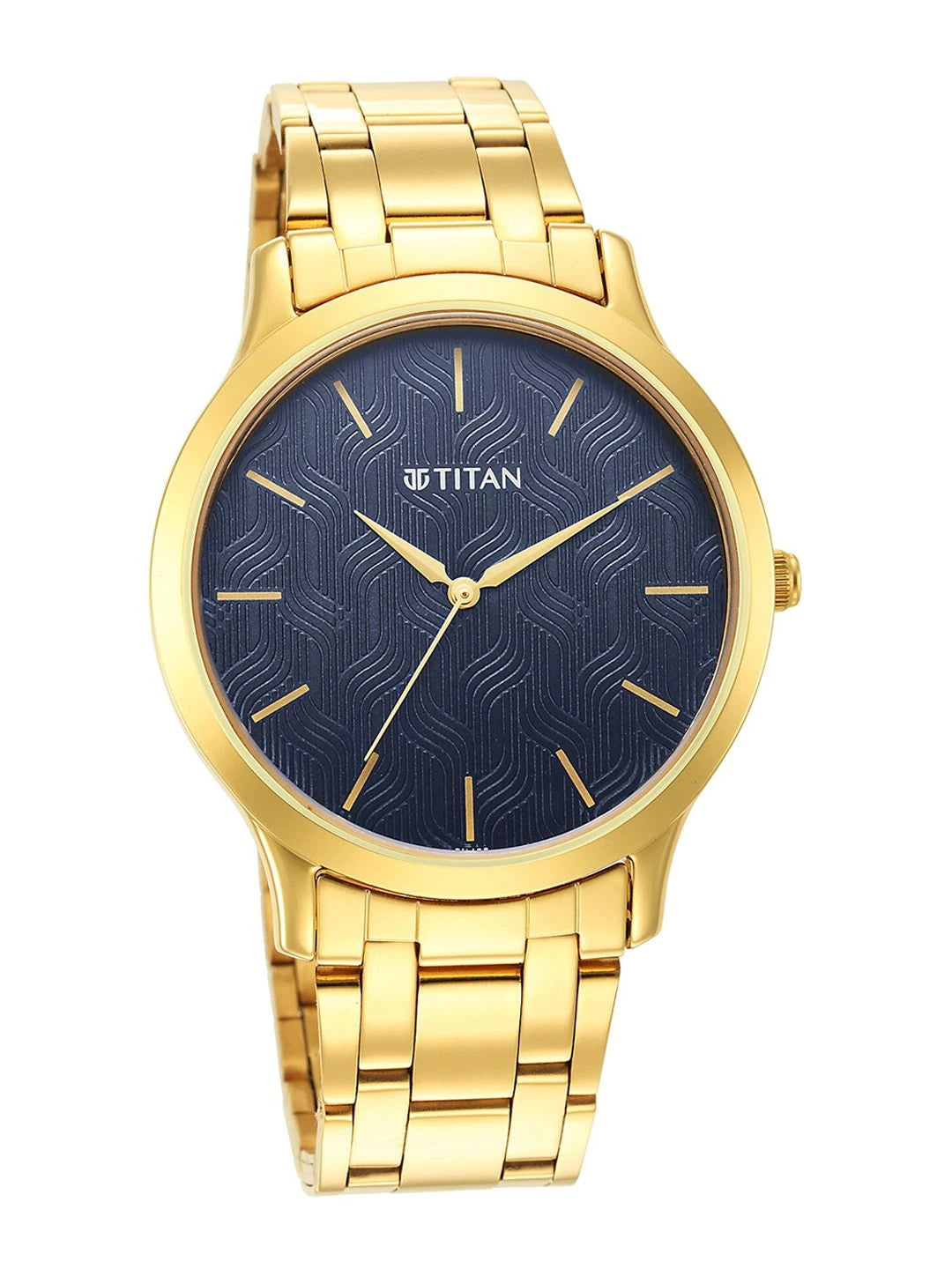 Titan Karishma Quartz Analog With Blue Dial Watch - NT1825YM05