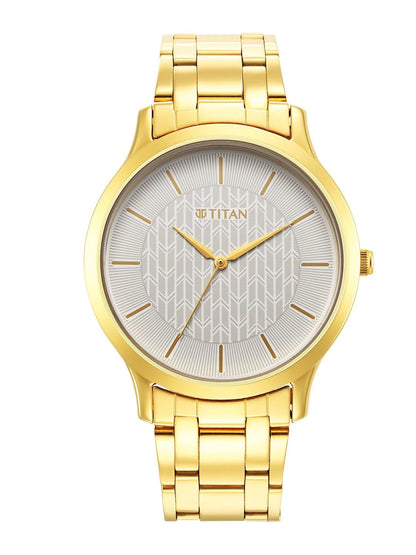 Titan Karishma Radiance Quartz Analog With White Dial Watch - NT1825YM06