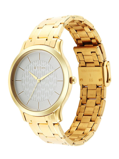 Titan Karishma Radiance Quartz Analog With White Dial Watch - NT1825YM06
