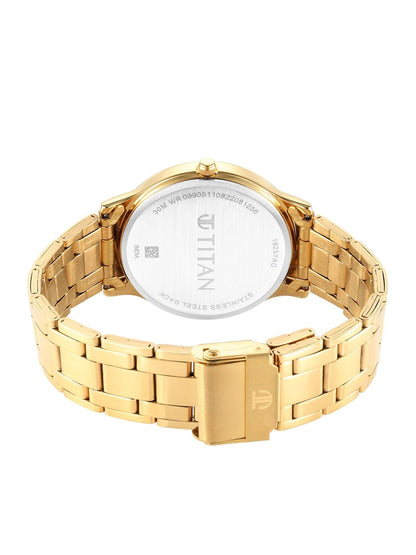 Titan Karishma Radiance Quartz Analog With White Dial Watch - NT1825YM06