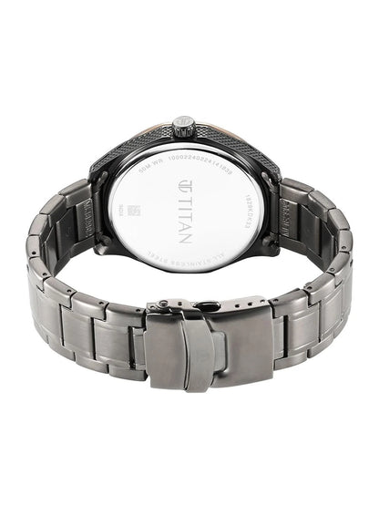 Titan Regalia Opulent Quartz Analog With Blue Dial Watch - NT1829KM05