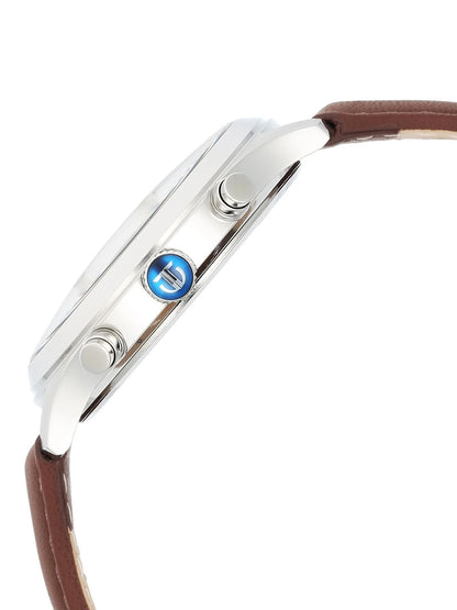 Titan Sapphire Multifunction Analog With Blue Dial Watch - NT1874SL06