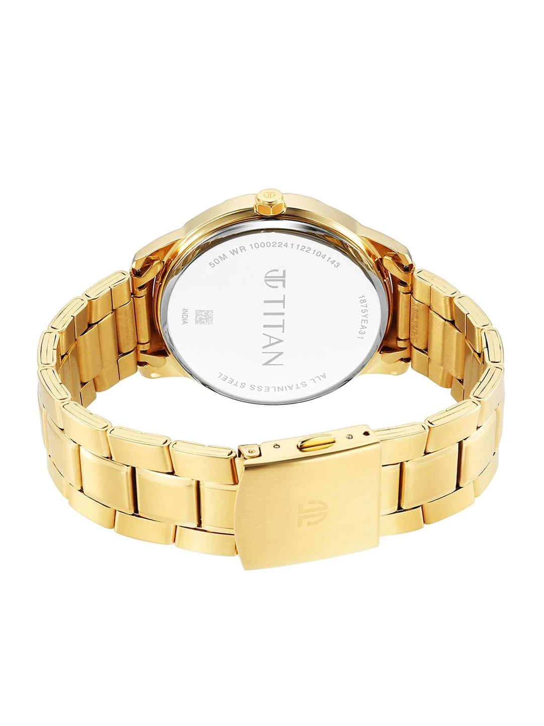 Titan Regalia Opulent Quartz Analog With Grey Dial Watch - NT1875YM01