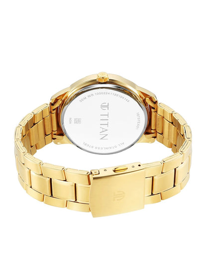 Titan Regalia Opulent Quartz Analog With Grey Dial Watch - NT1875YM01
