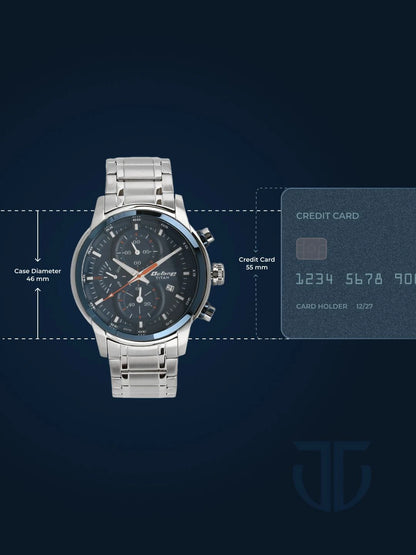 Titan Octane Chronograph Analog With Blue Dial Watch - NT90086KM01
