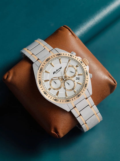Titan Octane Chronograph Analog With White Dial Watch - NT90103KM01