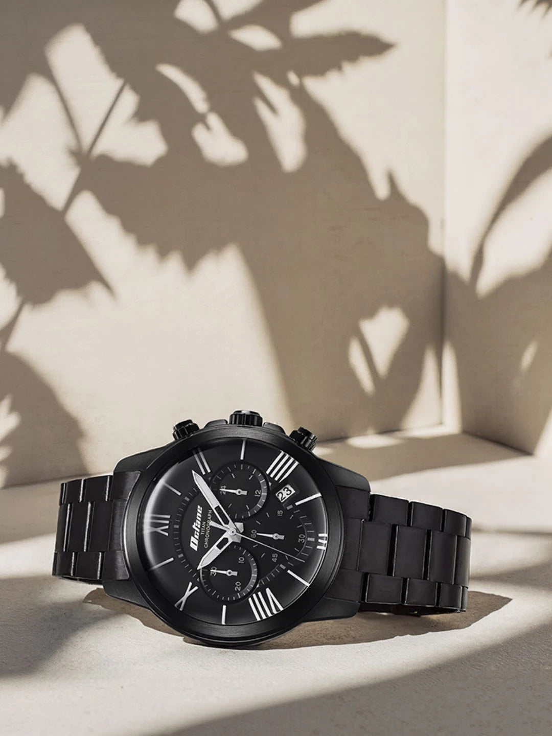 Titan Octane Classic Sporty Chronograph Analog With Black Dial Watch - NT90152NM01