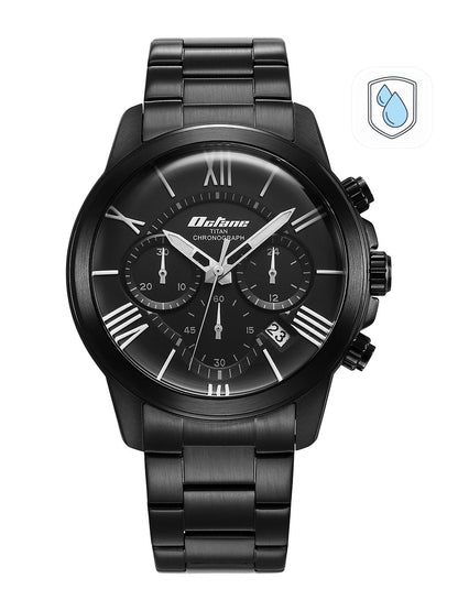 Titan Octane Classic Sporty Chronograph Analog With Black Dial Watch - NT90152NM01