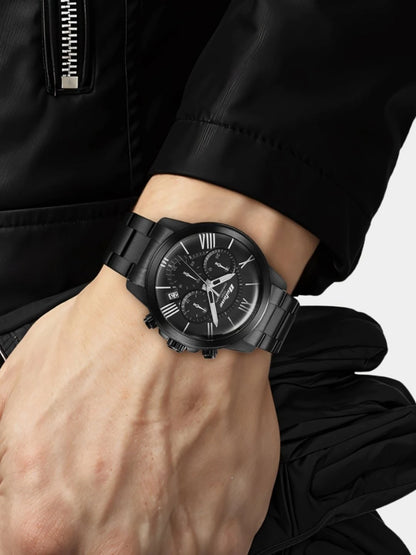 Titan Octane Classic Sporty Chronograph Analog With Black Dial Watch - NT90152NM01