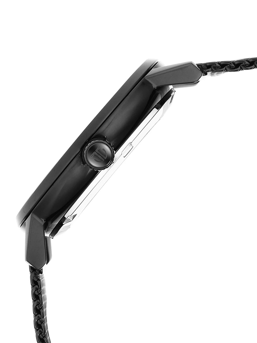 Titan Slimline Mechanical With Black Dial Watch - NT90159NM01