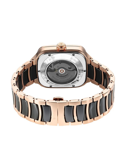 Titan Ceramic Fusion Automatic With Black Dial Watch - NT90175KD03