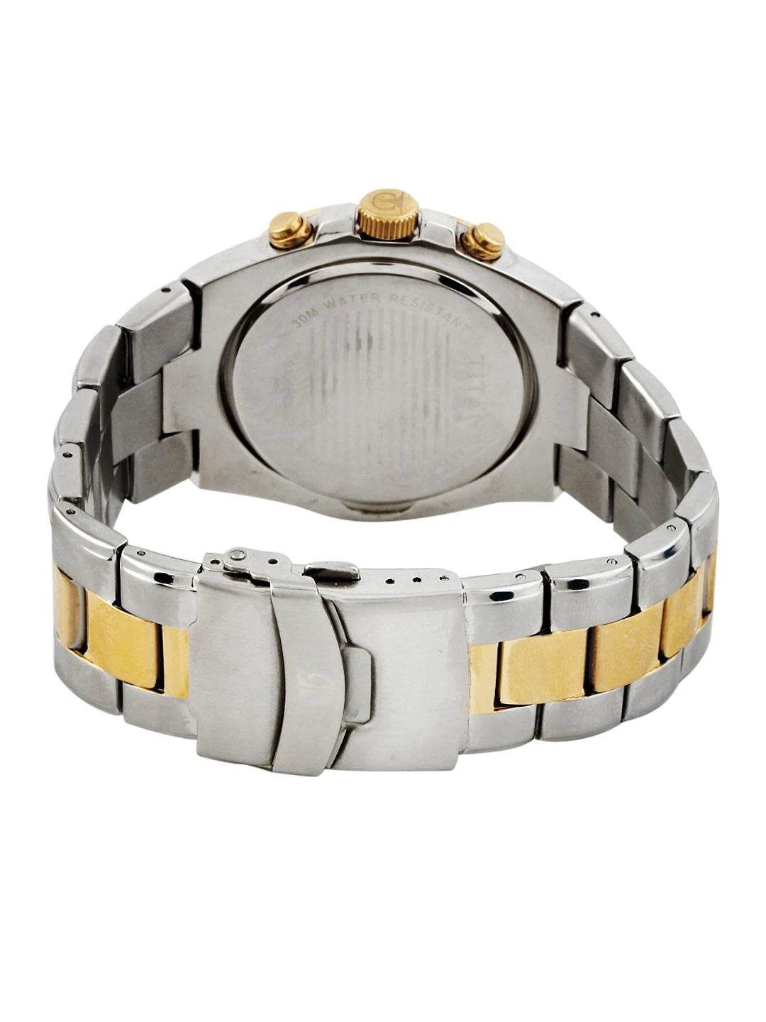 Titan Regalia Chronograph Analog With White Dial Watch - NT9308BM01
