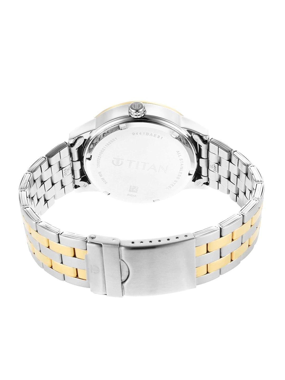 Titan Regalia Opulent Multifunction Analog With Black Dial Watch - NT9441BM02