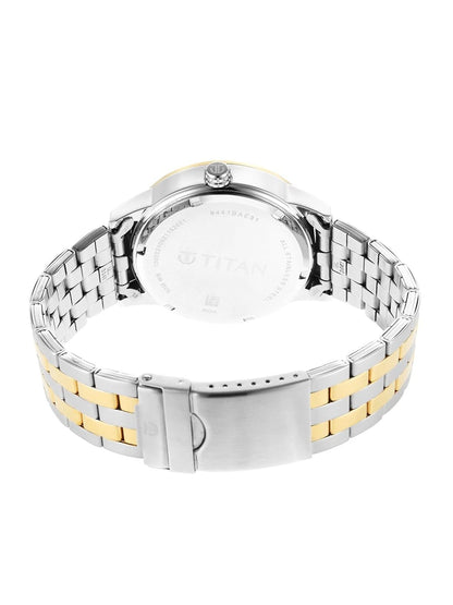 Titan Regalia Opulent Multifunction Analog With Black Dial Watch - NT9441BM02