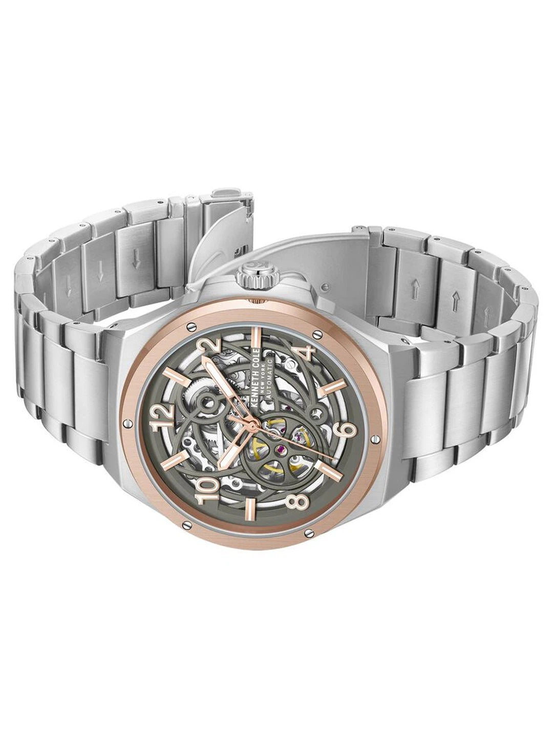 Kenneth Cole Round Grey Dial Analog Watch - NTKCWGY0046303MN