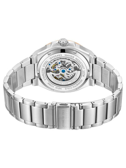 Kenneth Cole Round Grey Dial Analog Watch - NTKCWGY0046303MN
