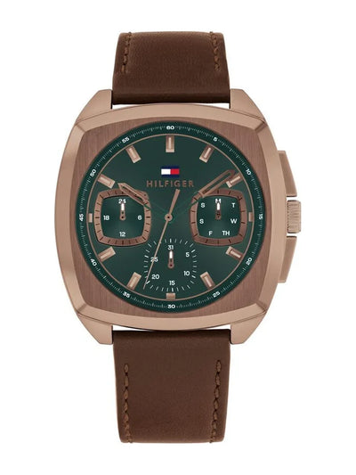 Tommy Hilfiger  Round Green Dial Analog Watch - NTTH1710557
