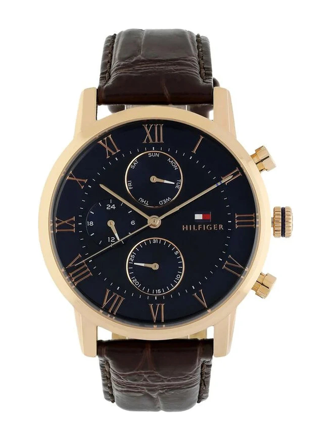 Tommy Hilfiger  Round Blue Dial Analog Watch - NTTH1791399