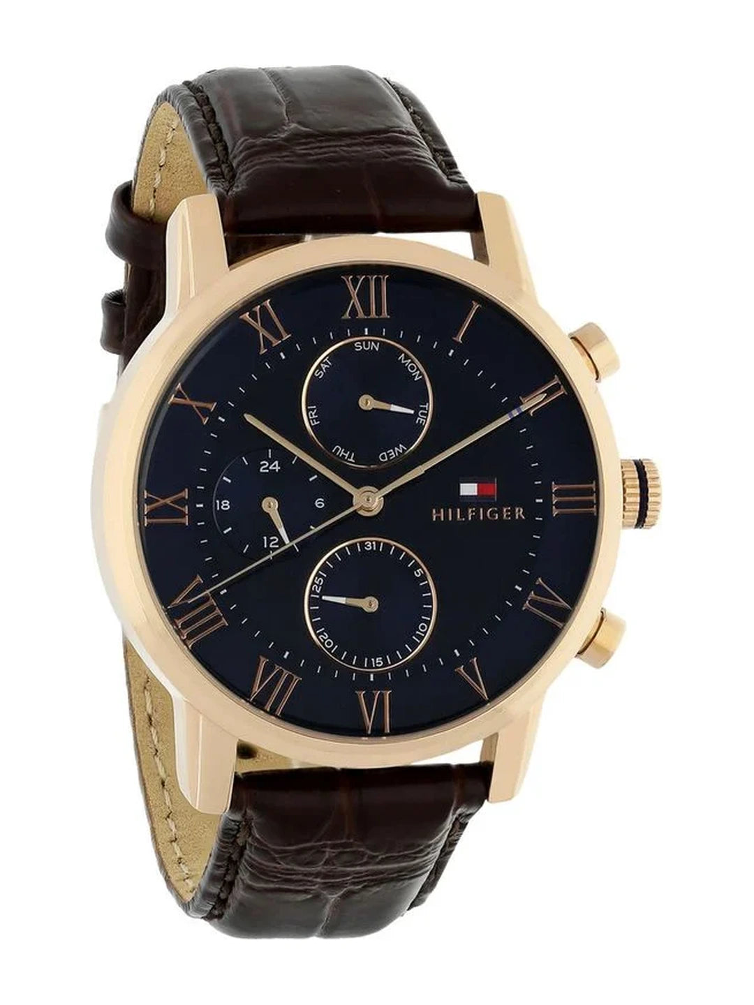Tommy Hilfiger  Round Blue Dial Analog Watch - NTTH1791399