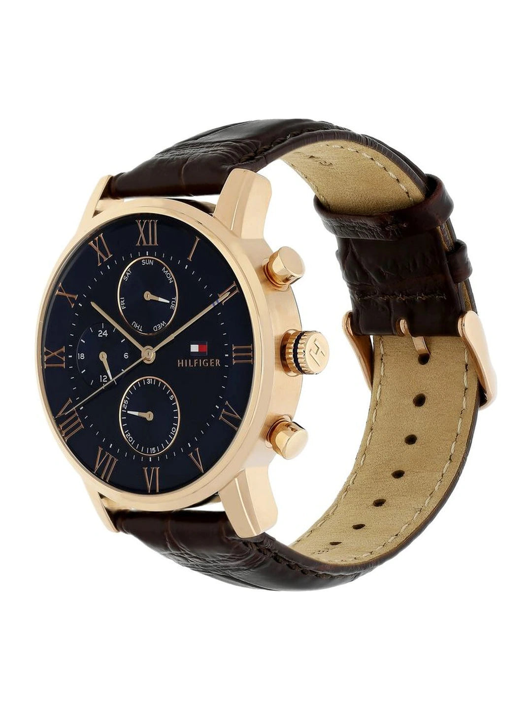 Tommy Hilfiger  Round Blue Dial Analog Watch - NTTH1791399