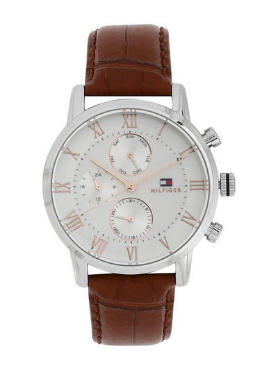 Tommy Hilfiger  Round Silver Dial Analog Watch - NTTH1791400