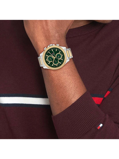 Tommy Hilfiger  Round Green Dial Analog Watch - NTTH1792079