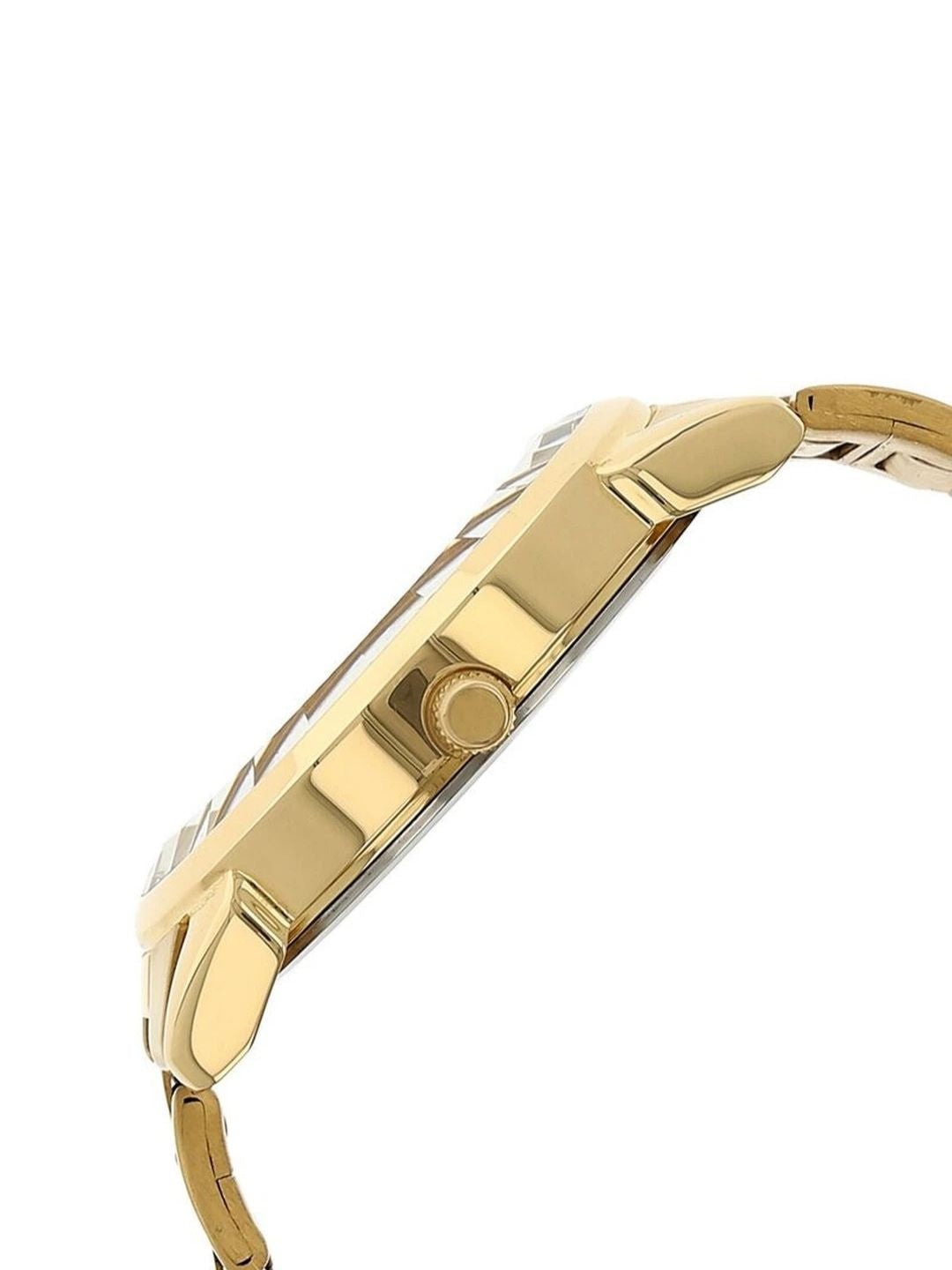 Titan Round Champagne Dial Analog Watch - NU1521YM02
