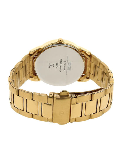 Titan Round Champagne Dial Analog Watch - NU1521YM02