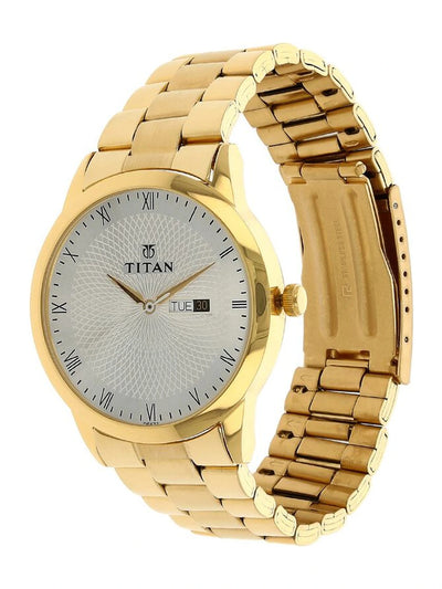 Titan Round Analog Watch - NU1584YM02
