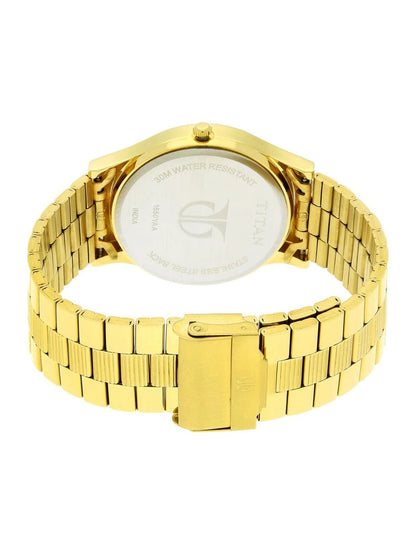 Titan Round Analog Watch - NU1650YM04