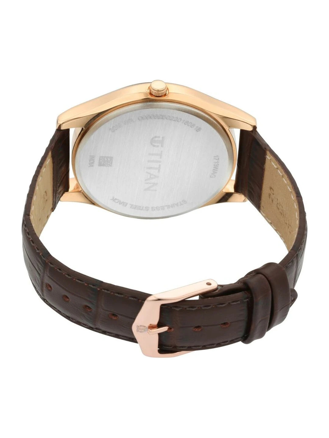 Titan Round Blue Dial Analog Watch - NU1713WL01