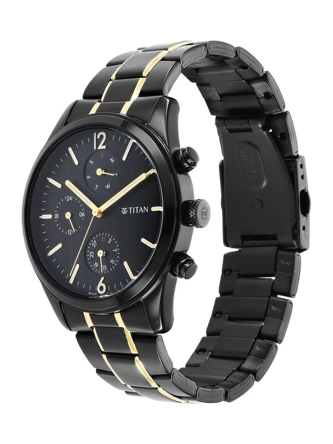 Titan Round Analog Watch - NU1805KM03