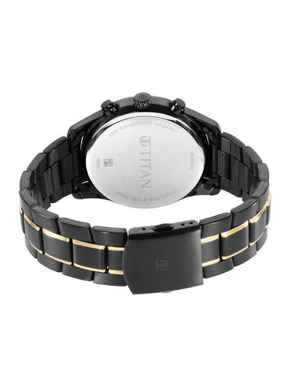 Titan Round Analog Watch - NU1805KM03