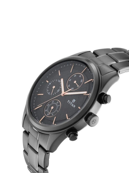 Titan Workwear Round Analog Watch - NU1805NM01