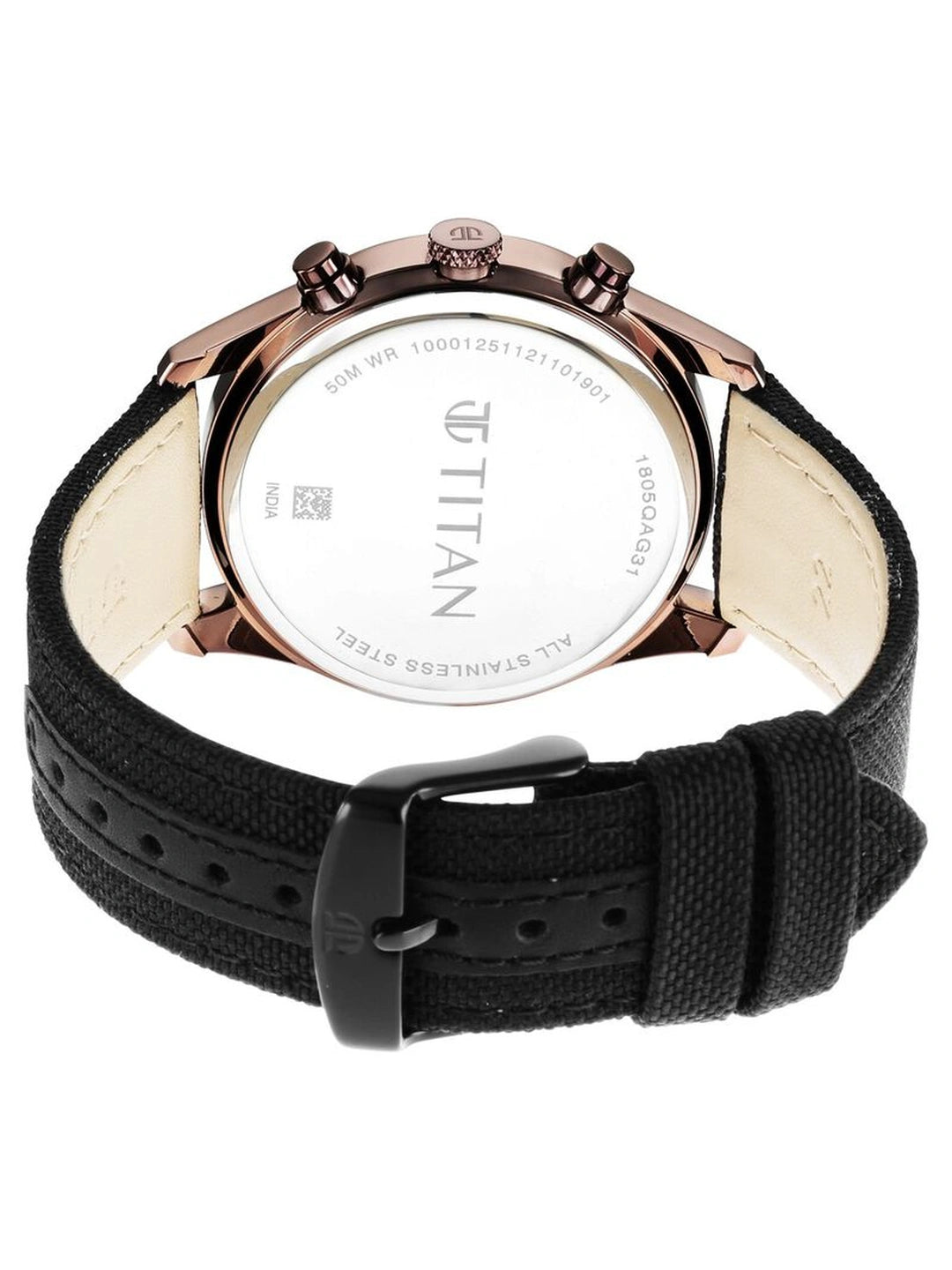 Titan Round Blue Dial Analog Watch - NU1805QP01