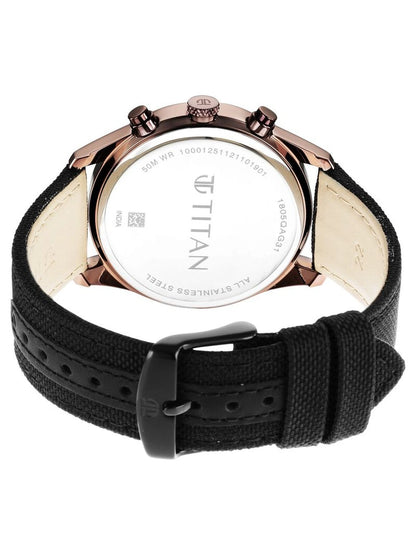 Titan Round Blue Dial Analog Watch - NU1805QP01