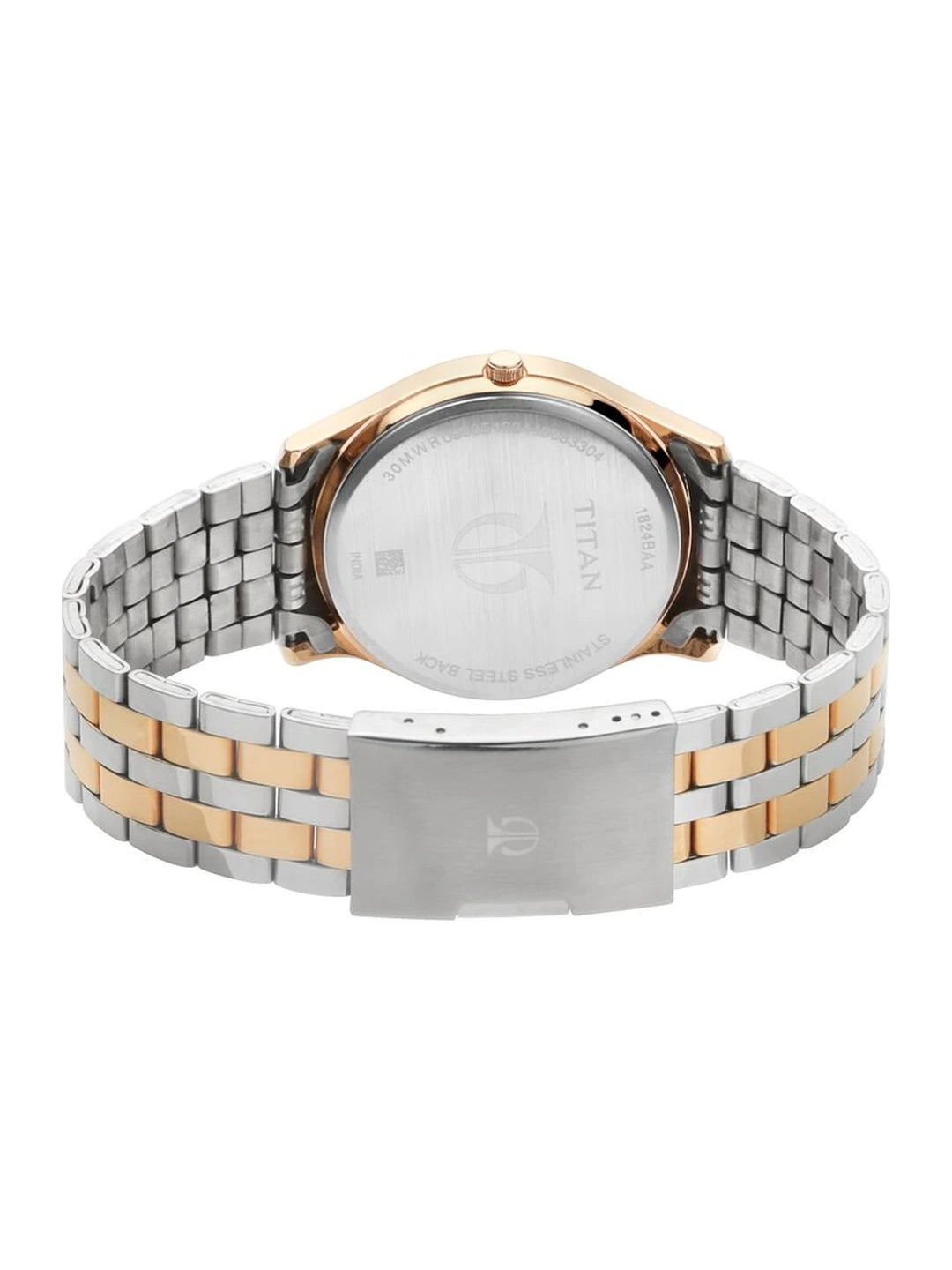 Titan Round Brown Dial Analog Watch - NU1824KM01