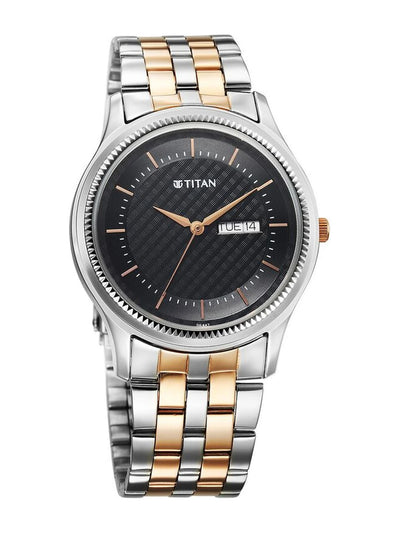 Titan Karishma Round Blue Dial Analog Watch - NU1824KM02