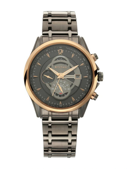 Titan Round Analog Watch - NU1830KM01