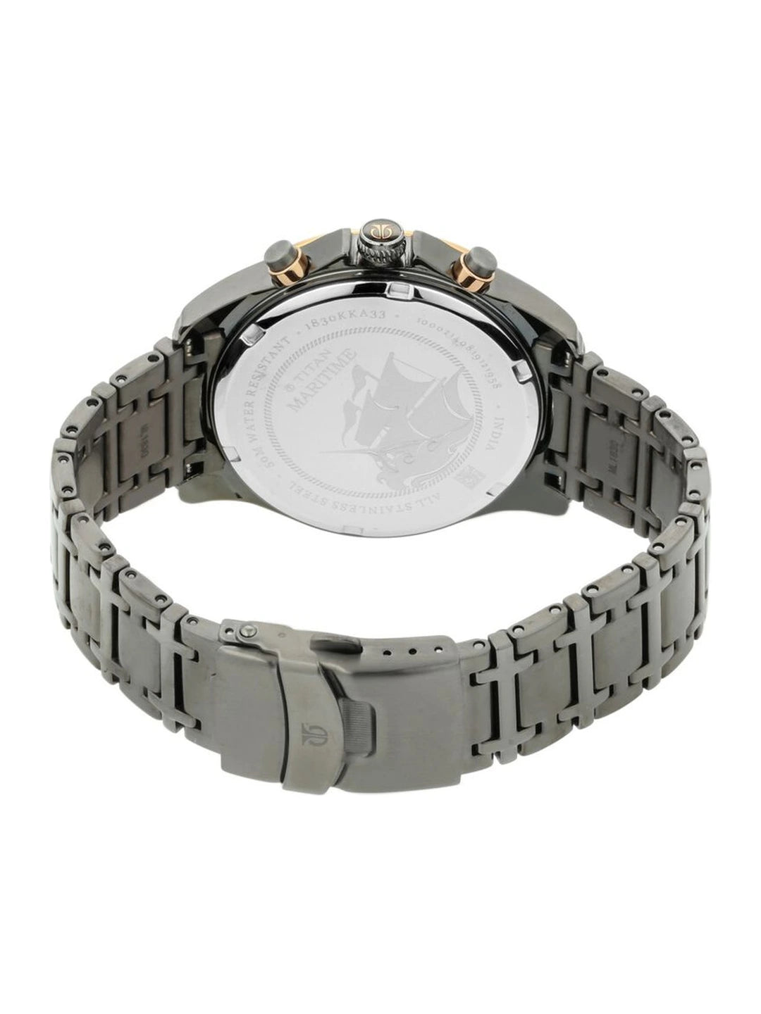 Titan Round Analog Watch - NU1830KM01
