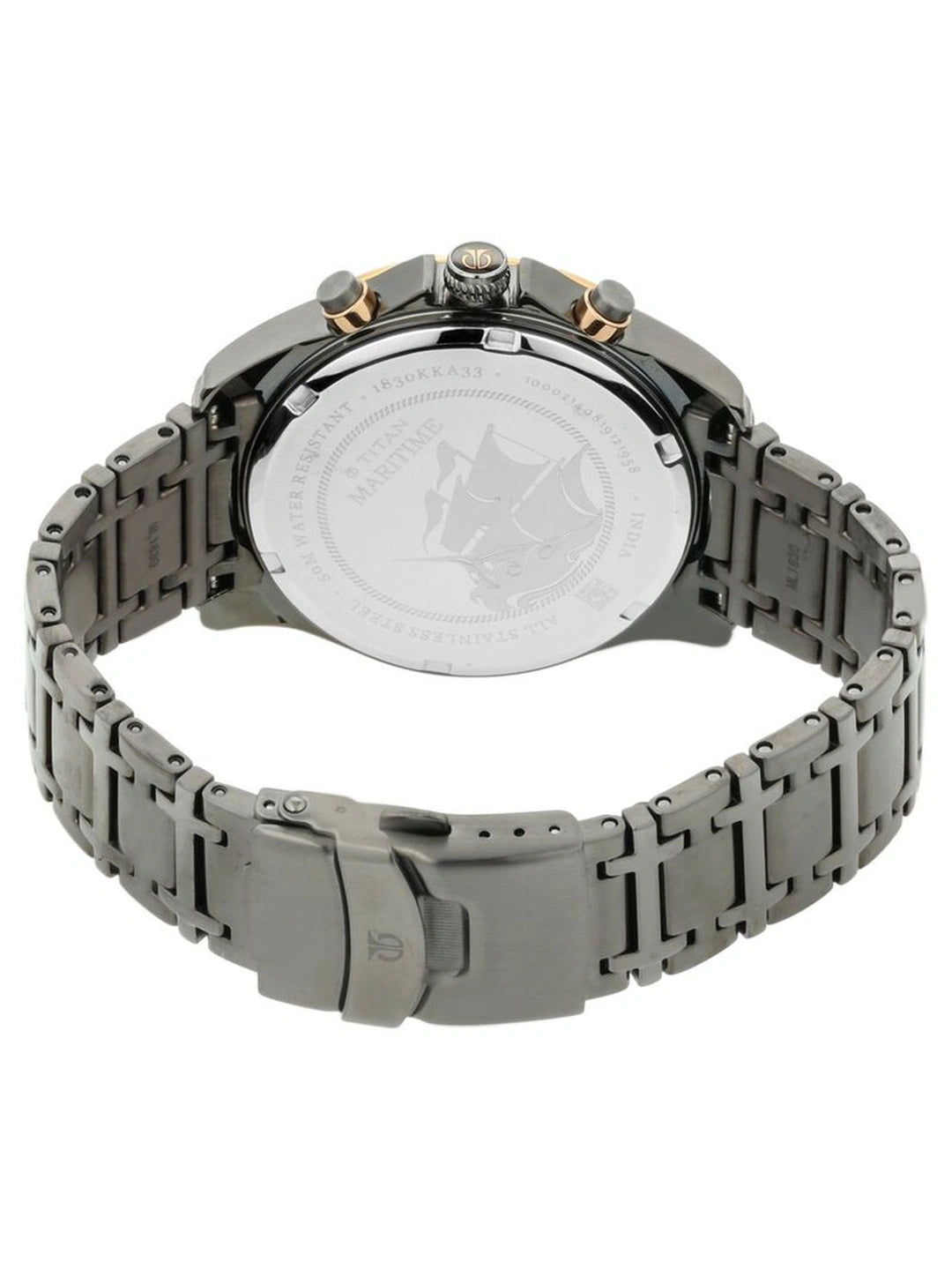Titan Round Analog Watch - NU1830KM01