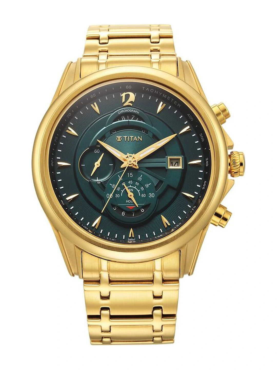 Titan Round Analog Watch - NU1830YM02