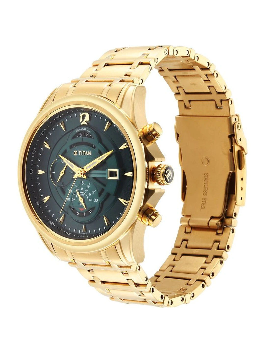 Titan Round Analog Watch - NU1830YM02