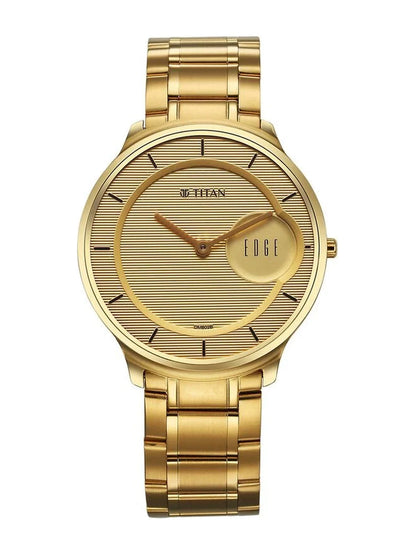 Titan Edge Round Analog Watch - NU1843YM02